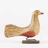 Fine PA or VA Folk Art Carved and Painted Bird