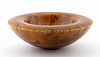 PHILIP MOULTHROP, RED LEOPARD MAPLE FLAT BOWL