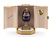 THEO FABERGE "THE COLUMBUS EGG", WITH DISPLAY CASE