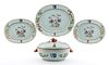 FOUR PC CHINESE EXPORT ARMORIAL SERVING SET
