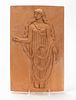 CARL MILLES, TERRACOTTA RELIEF WALL PLAQUE, 5/200