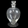 Rene Lalique Clear Crystal Decanter