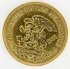 1918 Mexican 20 Pesos Gold Coin.