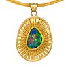 Multi Color Opal Necklace