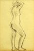 Albert Marquet, French (1875-1947) Pencil Drawing on Paper. "Nude"