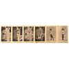 PESQUERA SUCESORES, Unsigned, Vintage print, 2.5 x 10.4" (6.5 x 26.5 cm), El despertar de la coqueta y Las hermanas Larrisson, Unsigned