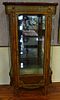 19/20th Century French Empire Style Bronze Mounted Marquetry Vitrine.