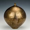 Golden Orb Vase