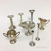 Eight Pieces of Weighted Sterling Silver Tableware