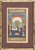 Framed Persian and Indian Manuscript Pages