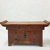 Chinese Painted Wood Altar Table
