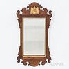 Chippendale-style Parcel-gilt Mahogany Scroll-frame Mirror
