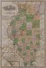 [ILLINOIS -- MAP]. Illinois. Philadelphia: Anthony Finley, 1833.  