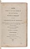 [KENTUCKY--JURISPRUDENCE]. Acts Passed...for the Commonwealth of Kentucky. Frankfort: Gerard & Berry, 1816; Jacob H. Holeman, 1824, 1826, 1831; Amos K