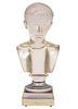 Dorothy Thorpe Clear Resin Male Bust