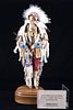 Northern Arapaho Extremely Fine Beaded LARGE Doll