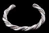 Navajo Twisted Rope Sterling Silver Bracelet