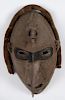 Papua New Guinea carved and painted Sepik face mask, 15'' h. Provenance: DeHoogh Gallery, Philadelphia