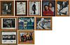 Group of Ten Autographed Photographs, 20th c., of western interest, consisting of Merle Haggard; The Mavericks; Ricochet; Baillie an...