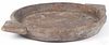 South American wooden tray, 25'' l., 18 3/4'' w.
