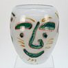 Picasso Style Contemporary Murano Art Glass Vase