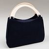 Yves Saint Laurent Fabric and Composite Handbag