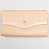 Germaine GuÃ©rin Leather Trimmed and Woven Clutch