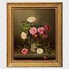 Eduard Klieber (1803-1879): Still Life with Flowers