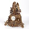 Leforestier Figural Mantle Clock 