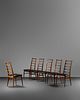 Niels Koefoed
(Danish, 20th Century)
Set of Six Lis Dining Chairs, Koefoed-Hornslet, Denmark
