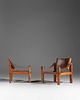 Pierre Chapo
(French, 1927-1987)
Pair of Lounge Chairs, model S10, Meubles Chapo, France