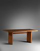 Pierre Chapo(French, 1927-1987)Special-Order Dining Table, model T14C c. 1980, Meubles Chapo, France