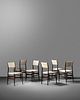 Gio Ponti
(Italian, 1891-1979)
Set of Six Leggera Chairs, Cassina, Italy