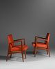 Jens Risom(Danish, 1916-2016)Lounge Chairs, Risom Inc., USA