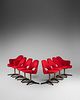 Eero Saarinen
(Finnish, 1910-1961)
Set of Eight Dining Chairs, Knoll, USA