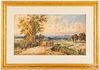 Julius Augustus Beck watercolor landscape