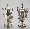 Two Silver Plate Vessels