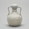 Chinese Crackle Glazed Double Handled Vase