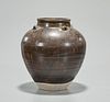 Chinese Glazed Pottery Jar