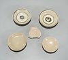 Group of Five Antique Chinese Glazed Ceramics