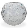 Tiffany Crystal Globe Vase