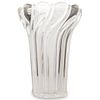 Crystal Swirl Form Vase