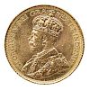 1912 CANADA $5 GOLD COIN
