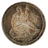 U.S. 1837 HALF DIME COIN