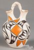 Eva Histia Acoma Pueblo Indian pottery vase