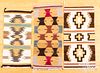 Three Navajo Indian Gallup weavings