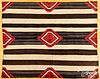 Navajo Indian Third Phase Chief's blanket textile