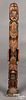 Northwest Coast carved and painted totem pole