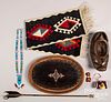 Group of Native American Indian items