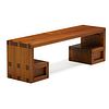 ROBERT WHITLEY WALNUT LOW TABLE